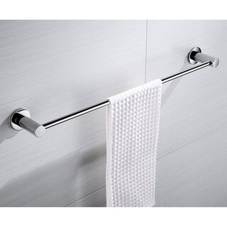 Handduksstång Bathlife Lättnad 60Cm Enkel Krom