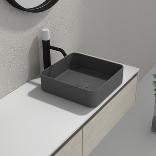Tvättställ Bathlife Stark Grå Matt