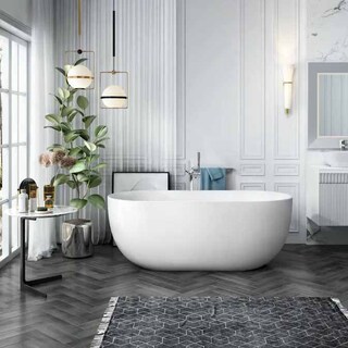 Badkar Bathlife Soft Vit 1600 Mm