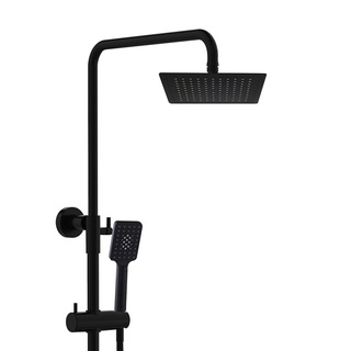 Takduschset Dagg Tapp Svart Cc160 Med 225X225 Duschhuvud