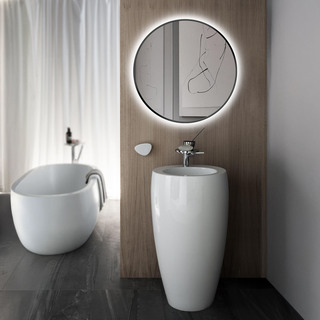 Spegel Bathlife Spira 600 Round Led