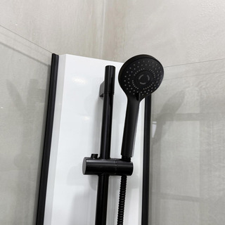 Duschkabin Betrakta 80X80 Vitsvart
