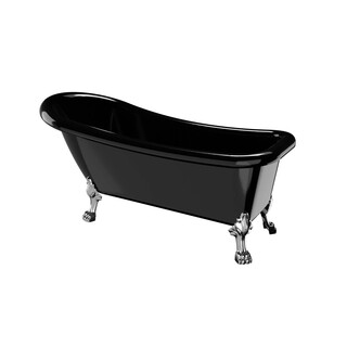 Tassbadkar Ideal 1530 Svart Kromade Tassar