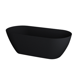 Badkar Stillsam 1400 Matt Svart