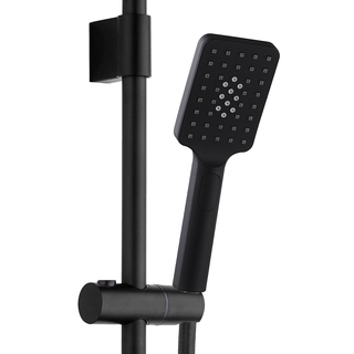 Duschset Skur Med Duschblandare Stimma 150Cc Svart