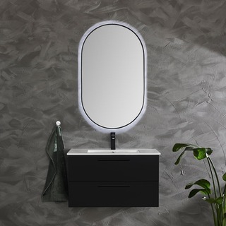 Spegel Bathlife Nöja 600 Oval Led