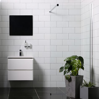 Duschvägg Bathlife Mångsidig 700 P/P Klarglas