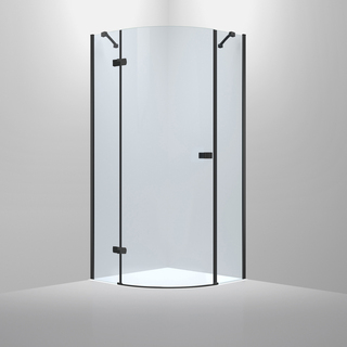 Duschhörn Bathlife Diskret Right 800 Mm Svart