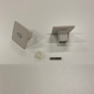 Dusch Profil Knopp Vit