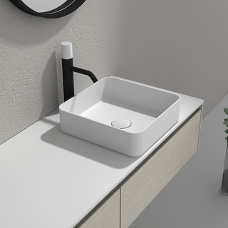 Tvättställ Bathlife Stark Vit Matt
