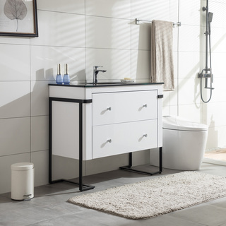 Badrumsskåp Bathlife Jubel 1000 Mm Vit