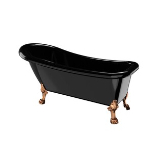 Tassbadkar Ideal 1530 Svart Mässing Tassar
