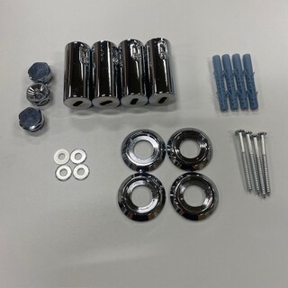 Monteringssats Handdukstork Lejd/Sinne Krom