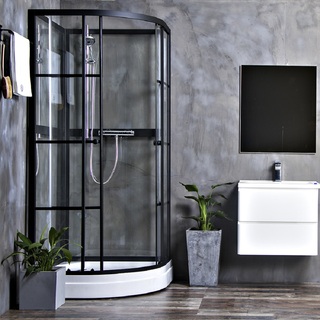 Betrakta 90X90 Rund 134540 Black