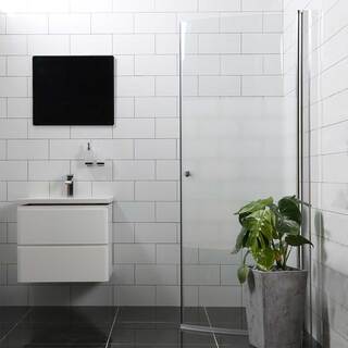 Duschdörr Bathlife Mångsidig 1000 H/P Delvis Frostat (Vital)