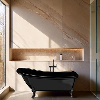 Tassbadkar Ideal 1530 Svart Svarta Tassar