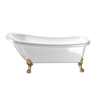 Tassbadkar Ideal 1530 Vit Mässing Tassar