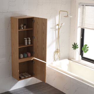 Sidoskåp Bathlife Lättsam Natur Ek