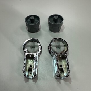 Gångjärn Set För 1 Dörr Dusch Mångsidig/Mitt/Vik Krom-2024