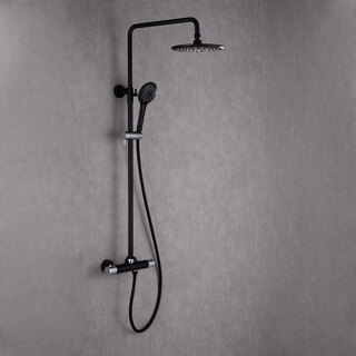 Takduschset Bathlife Rinna Svart