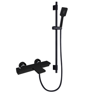 Duschset Skur Med Badkarsblandare Stimma Tapp 150Cc Svart