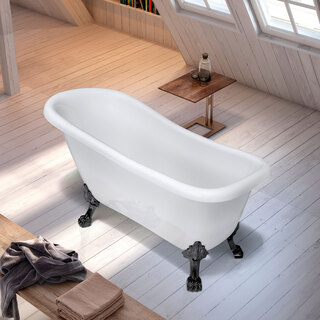 Tassbadkar Ideal 1530 Vit Svarta Tassar