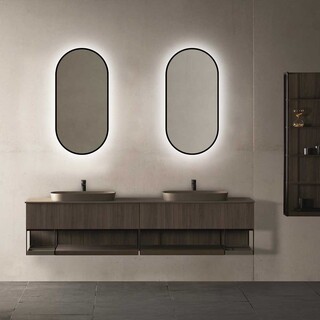 Spegel Bathlife Nöja 400 Oval Led