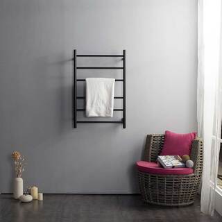 Handdukstork Fas 600 6/B Black Sp-6R