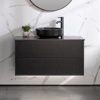 Tvättställsskåp Bathlife Förtjust 80 Svart