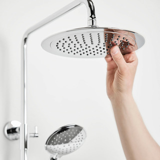 Takduschset Brusa Krom Cc150 M Ø240 Duschhuvud