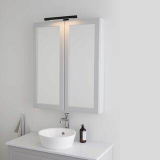Spegelbelysning Bathlife Ljus Spegel 6W Led Svart Ip44
